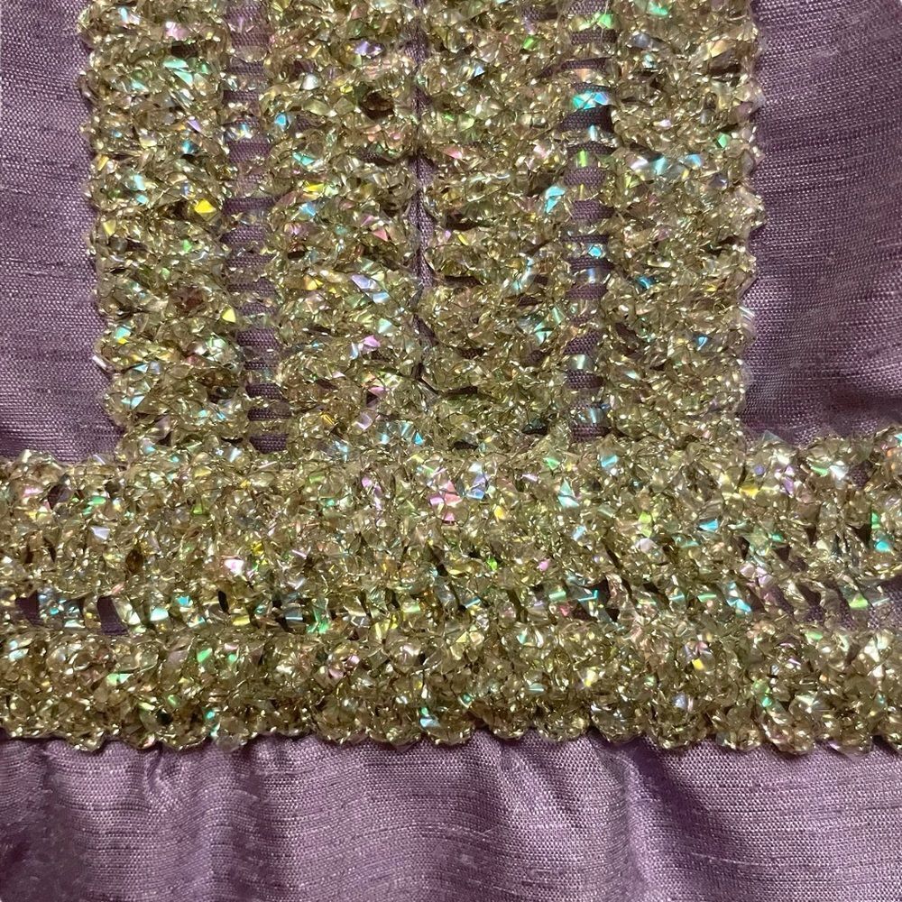 Vintage 60’s Lavender Lilac Maxi Dress - Picture 4 of 6